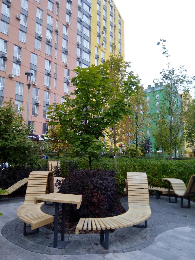 Comfortable Studio Apartments In A Secure Residential Complex Comfort Town Кт-02 基輔 外观 照片
