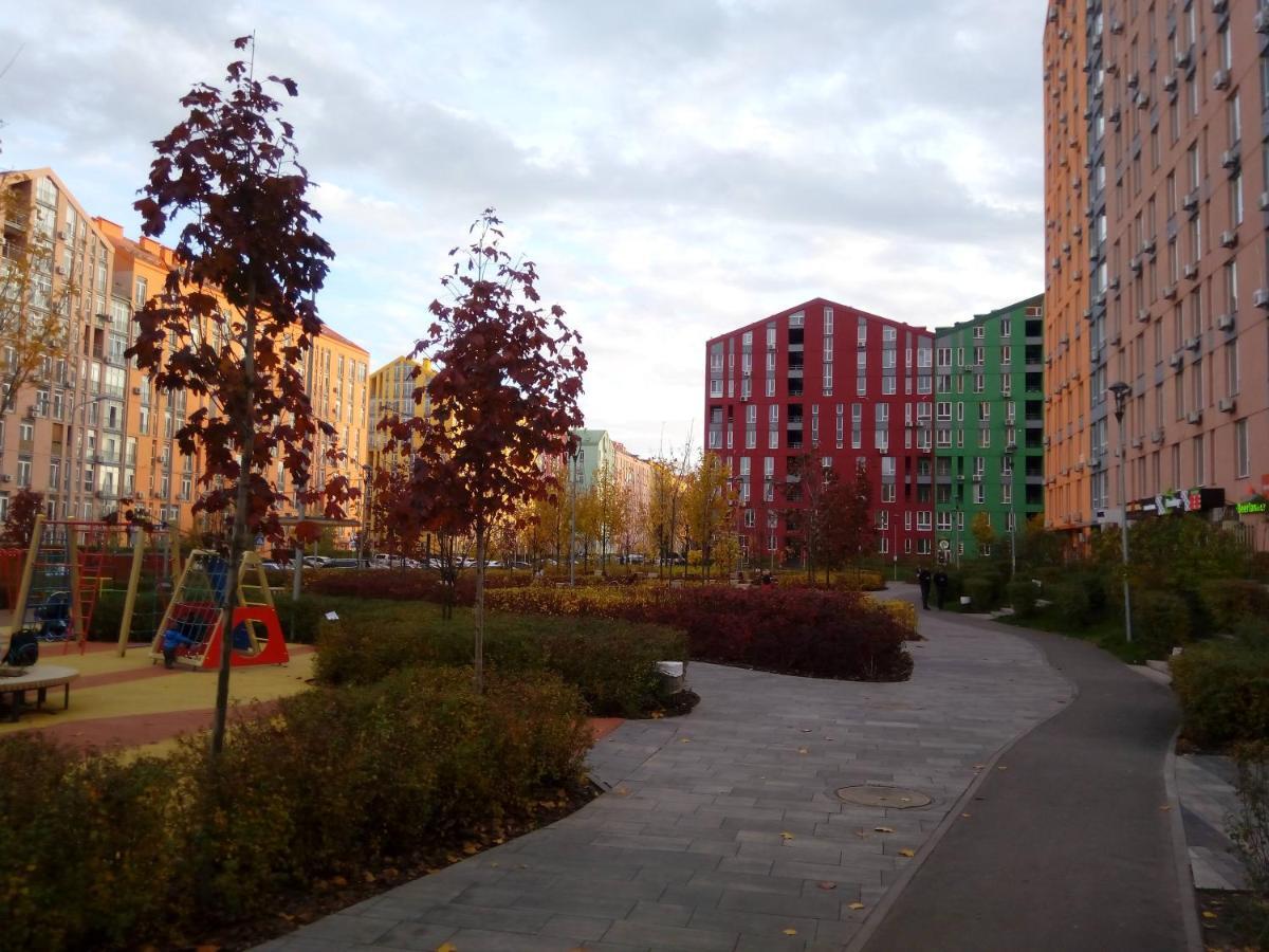 Comfortable Studio Apartments In A Secure Residential Complex Comfort Town Кт-02 基輔 外观 照片